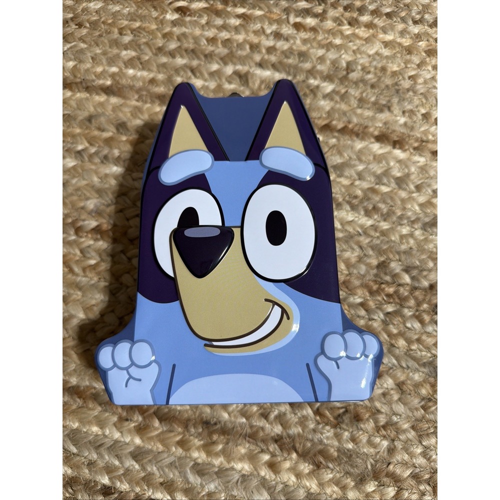 Bluey Tin Pencil Case Box, School Supplies Or Lunch Box New